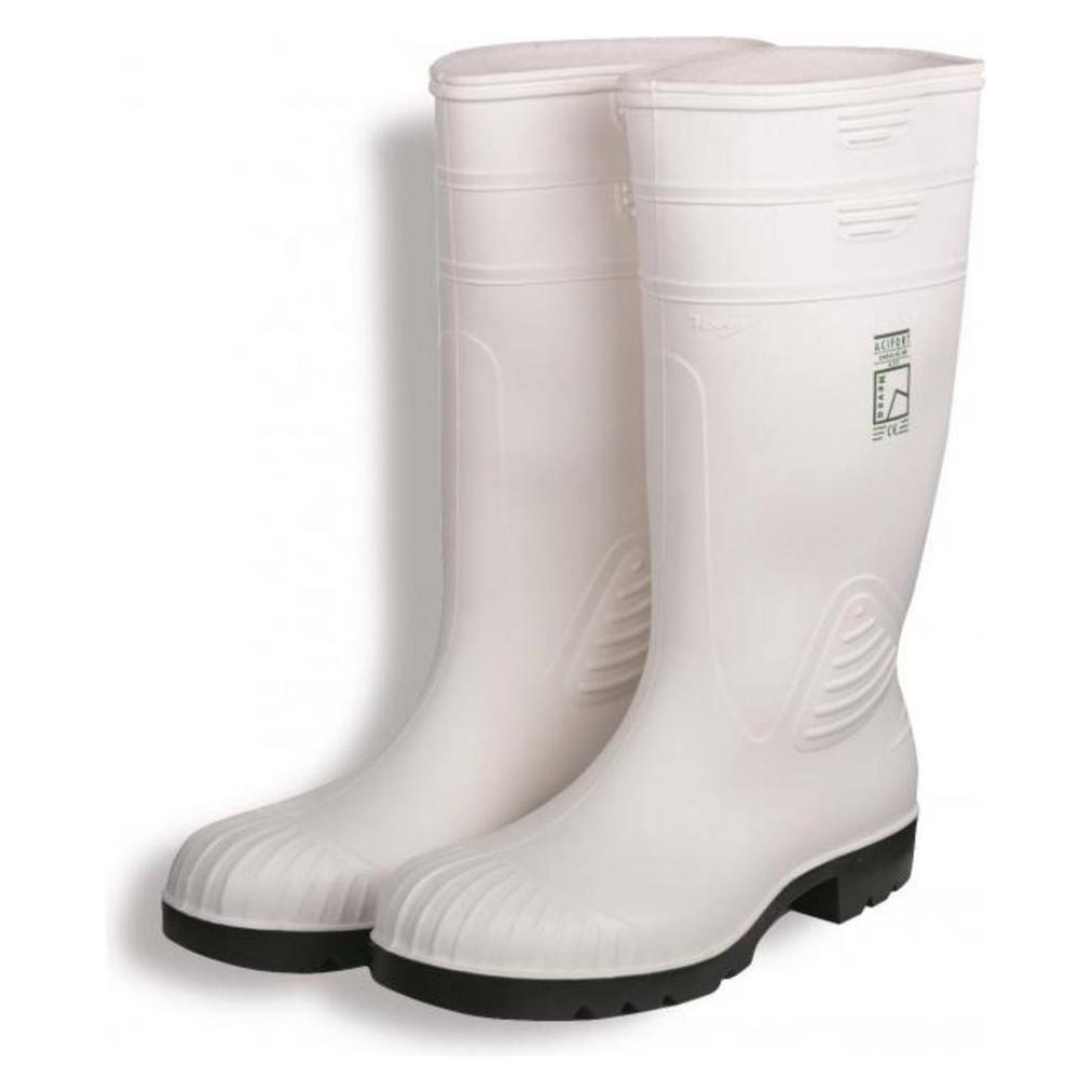 Cimco CIM 140220 Elektriker-Sicherheits-Stiefel PVC weiÃ GröÃe 43 (43) (140220)