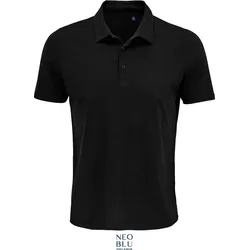 NEOBLU Herren Jersey Polo Octave Men deep black S