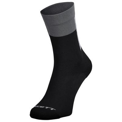 Scott - Block Stripe Crew - Radsocken 36-38 - S | EU 36-38 schwarz