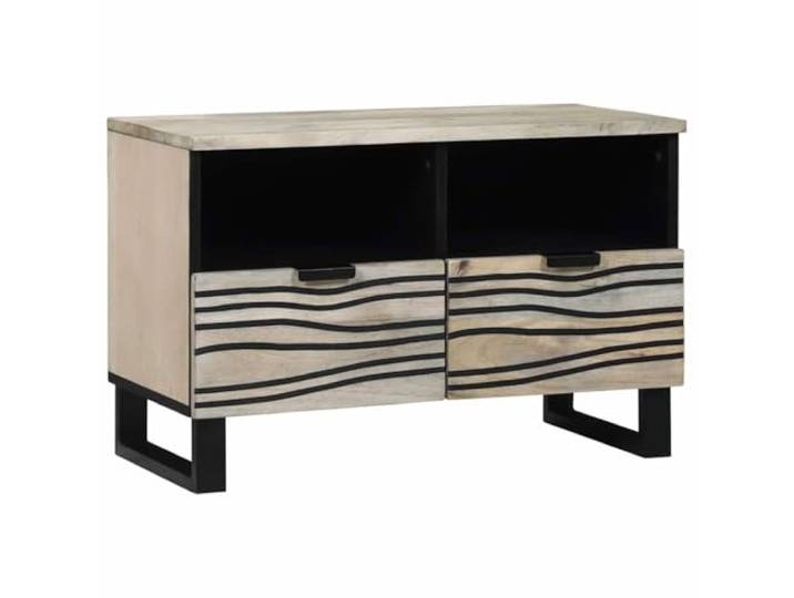 GHVBNMF TV-Schrank Wandmontiert Weiß 70x33x46 cm TV-Board Holzwerkstoff Kompaktes Wandboard mit Schublade und Regalen für Wohnzimmer und Schlafzimmer, schafft Ordnung im Medienbereich.