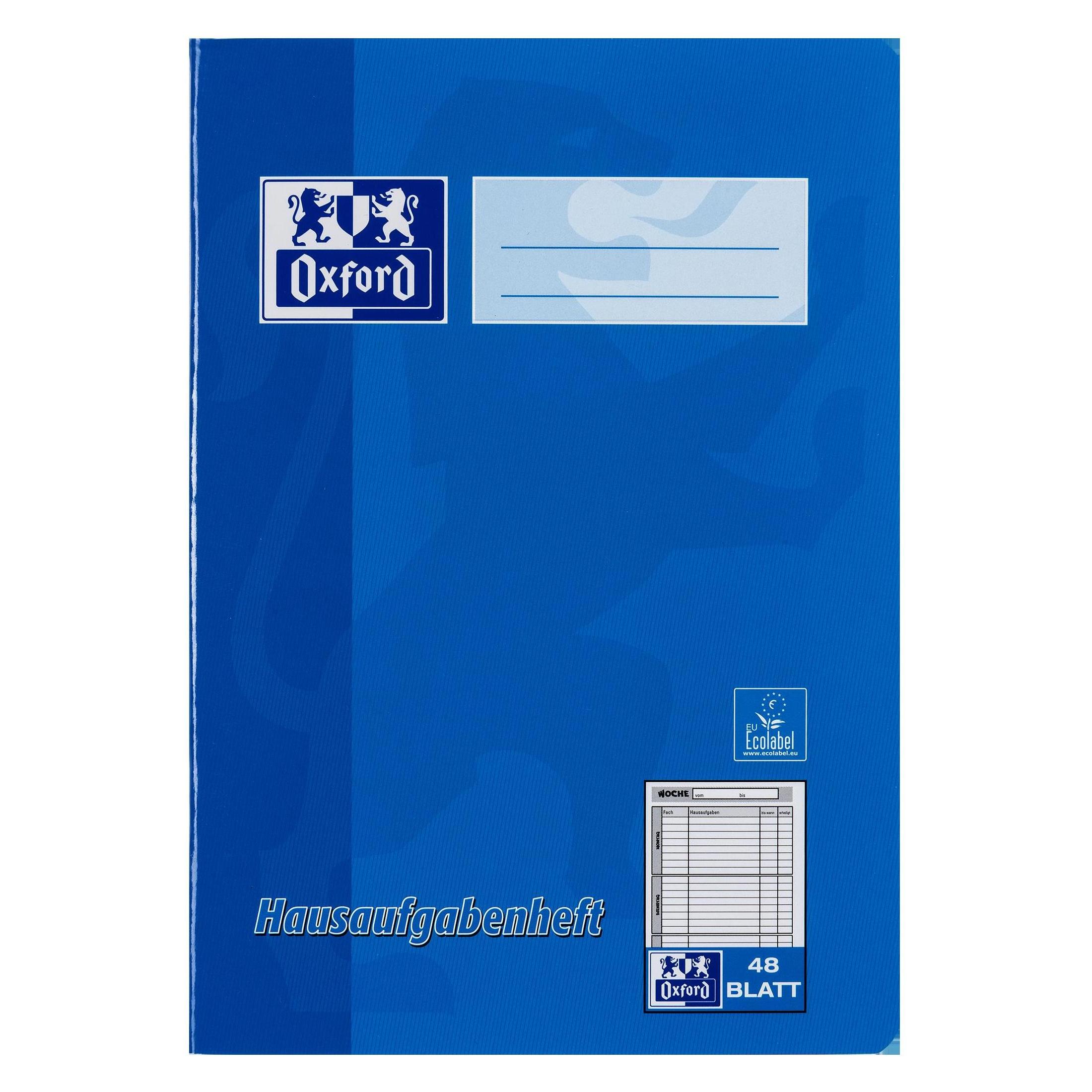 Oxford Hausaufgabenheft (A5, Liniert, Harter Einband) (100057950)