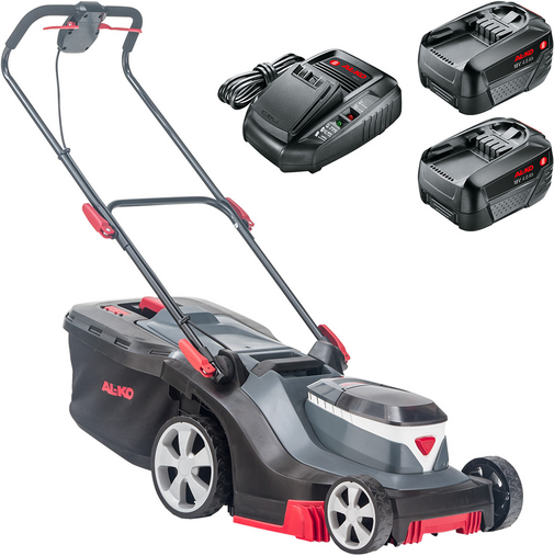 AL-KO 3.82 Li Easy - Tondeuse à gazon sans fil - Coupe 38 cm - 2x 18V/4,0Ah