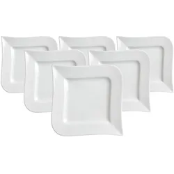 BEILAGENTELLER Melodie weiß ø 17 cm 6er Set