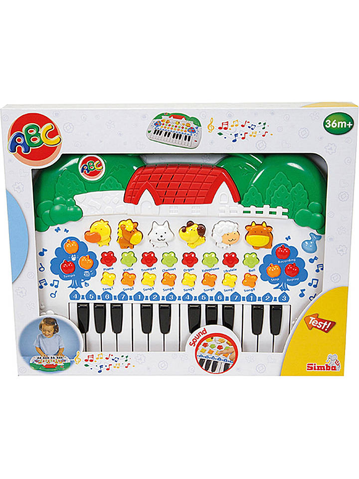 Simba Keyboard "Tier-Keyboard" - ab 3 Jahren - onesize