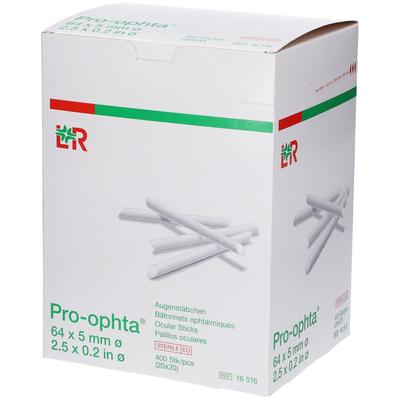 Pro-Ophta Augenstäbchen steril 400 St Verband