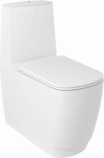 Kludi RESA S Spiralflush-UNI-Trap WC 27WCB0153 versteckte Befestigung mattweiß