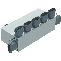 Helios Ventilatoren Multi-Verteilerkasten FRS-MVK 5+2-51/160