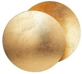 Useful Little Things Creative Moon Gold Copper LED Sconce For Aisle, Corridor, Bedside, And Living Room brass 7.87 In