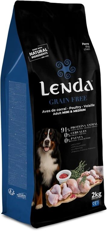 Lenda Perro High Meat Ave De Corral Grain Free 2 kg