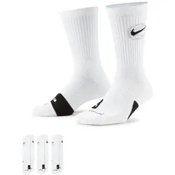 3er Pack NIKE Everyday Crew Basketballsocken white/black 38-42