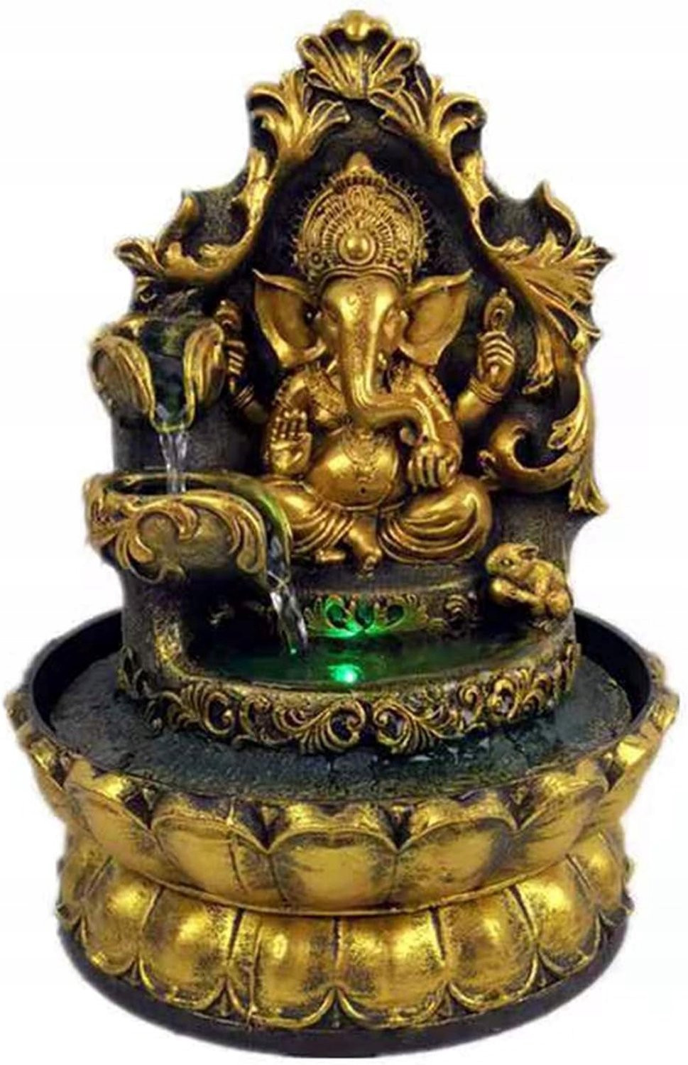 Ganesha Waterfontein - Zen Decoratie voor Huis & Kantoor
