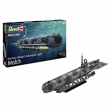 Revell - German Midget Submarine Type Molch - 1:72 - 35 Teile 305423