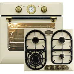 Kaiser Herd Set EH 6432 ElfBE Eco EinbauBackofen + KG 6325 ElfEm Gaskochfeld