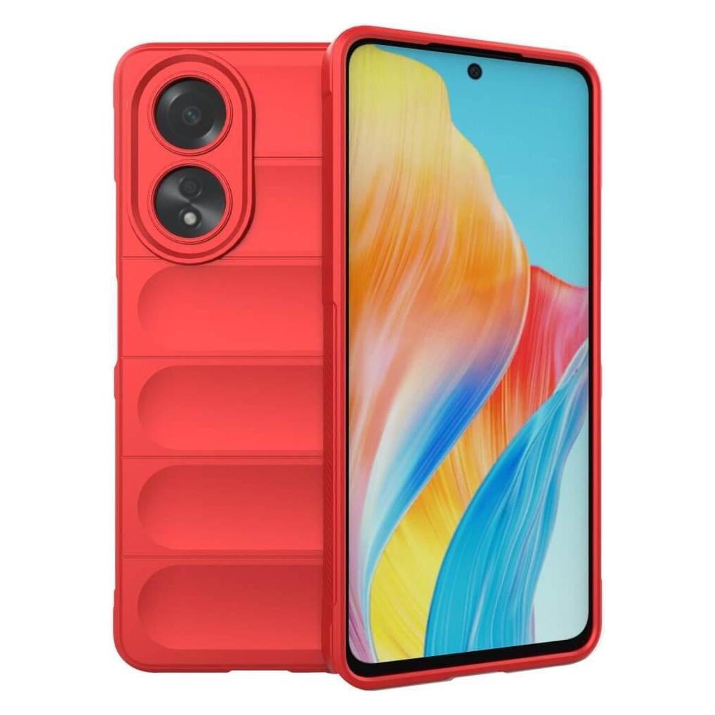 Cover-Discount OPPO A58 4G - Rugged Protective Cover rot (Oppo A58 4G) (660161206I)