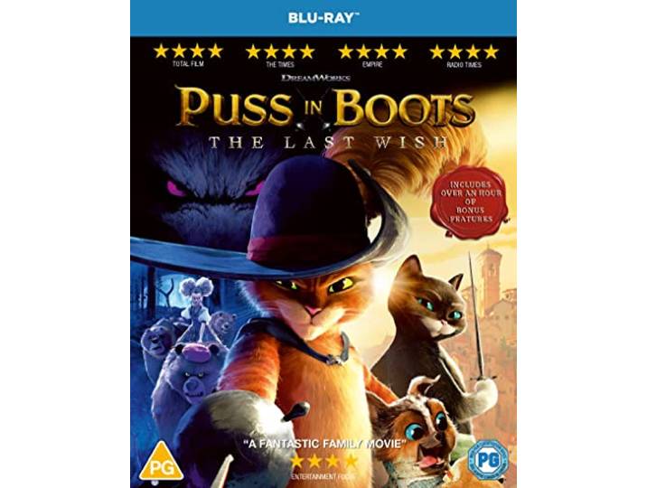 Puss in Boots: The Last Wish [Region Free] [Blu-ray]