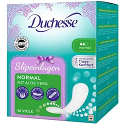 Duchesse Slipeinlagen Normal mit Aloe Vera für Slip, 50 St.