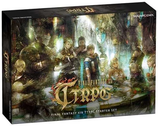 Square Enix Final Fantasy XIV Tabletop RPG Starter Set for Cooperative Fantasy Adventures