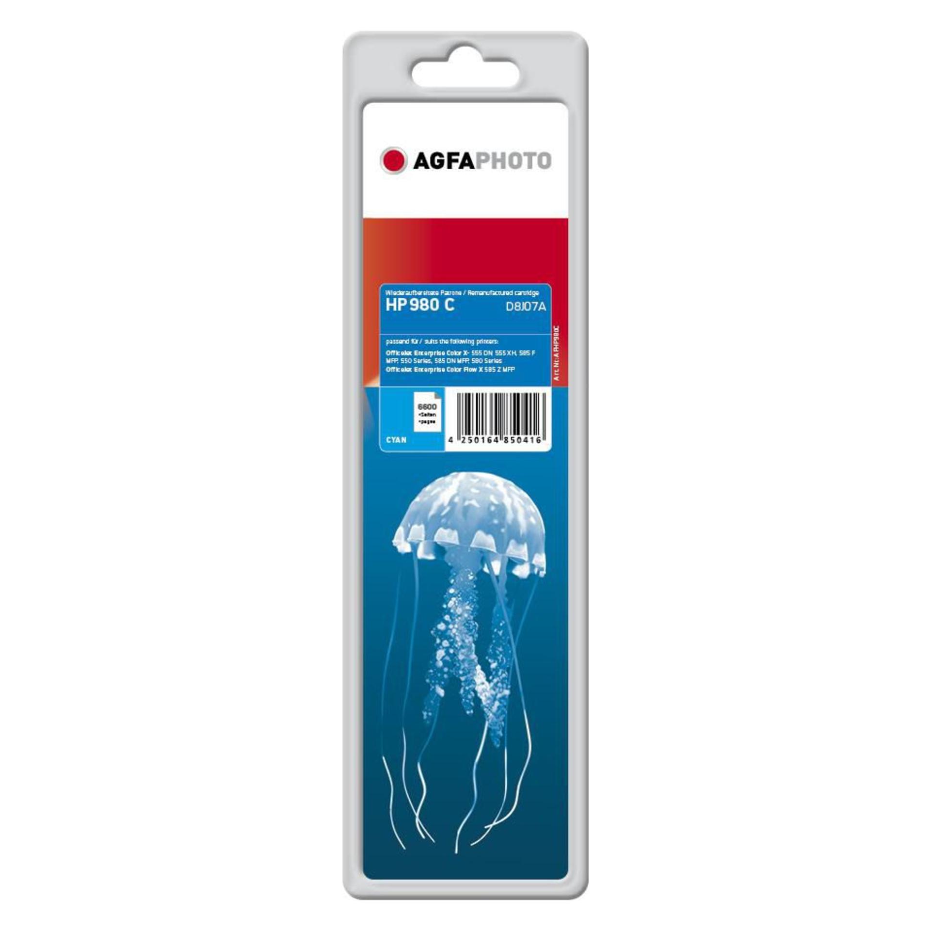 Agfaphoto Ink, Cyan HP No. 980 (C) (APHP980C)