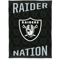 Herding NFL Raiders Wellsoft-Decke Größe 150x200 cm