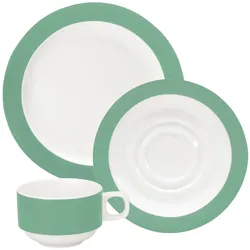 COLOURS Gedeck-Set - 72-teilig - Petrol