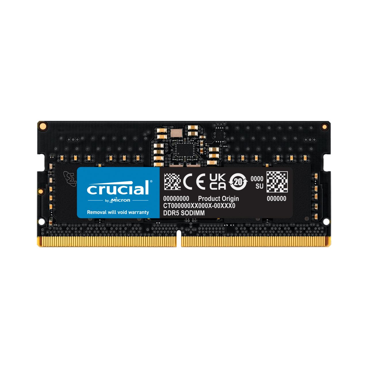 8GB Crucial CT8G56C46S5 DDR5-5600 SO-DIMM CL46 Single