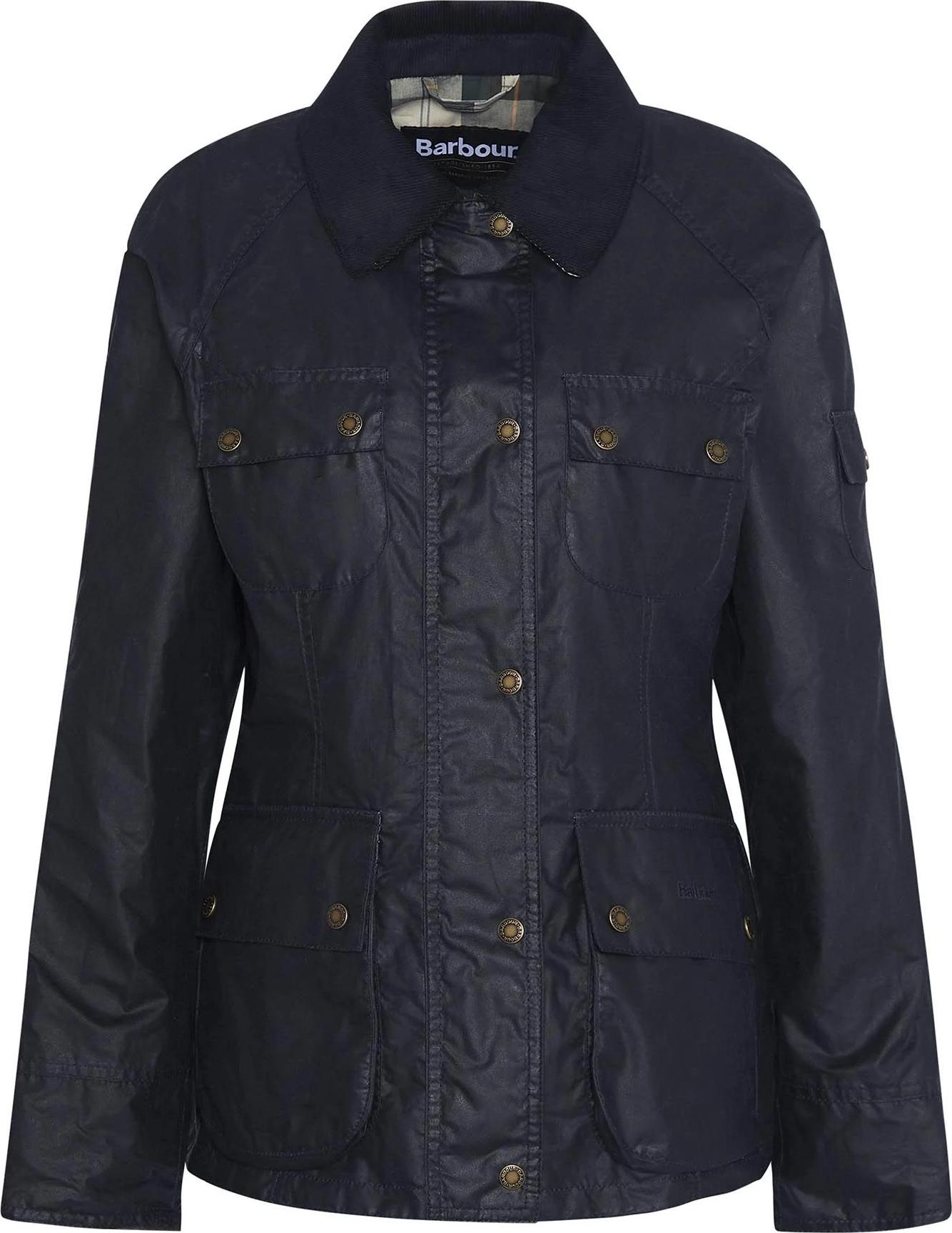 BARBOUR Wachsjacke Arlo Utility Royal Navy/Ancient Tartan EU 38 (12)