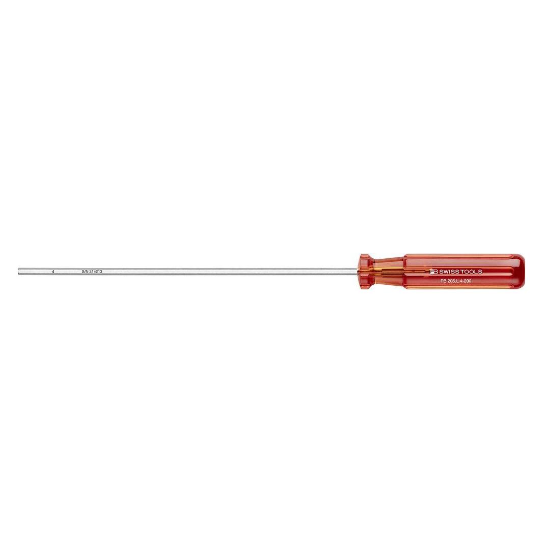 PB Swiss Tools Innensechskantschlüssel PB 205 L 4mm (Innensechskant) (PB 205 L 4 12237)