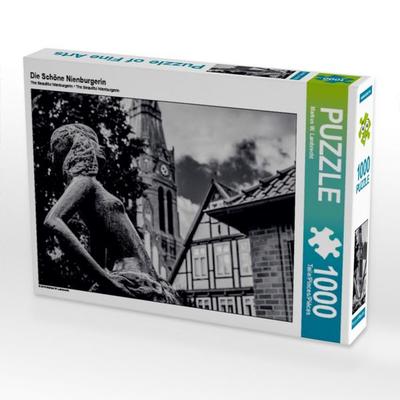 CALVENDO Puzzle Die Schöne Nienburgerin 1000 Teile Puzzle quer | 1000 Teile Lege-Größe 64 × 48 cm Foto-Puzzle für glückliche Stunden