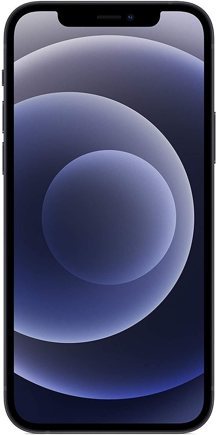 Apple iPhone 12   64 GB   Dual-SIM (eSIM, Nano-SIM)   black - Refurbished
