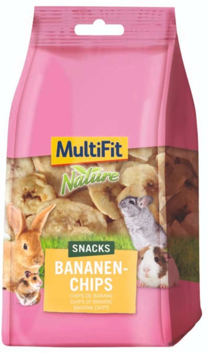 MultiFit Chips di Banana 120G