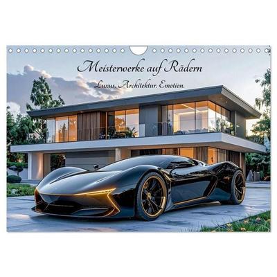 Meisterwerke auf Rädern Luxus. Architektur. Emotion. (Wandkalender 2027 DIN A4 quer), CALVENDO Monatskalender