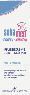 Sebapharma GmbH & Co.KG SEBAMED BABY & KIND Pflegecreme 75 ml 10784221