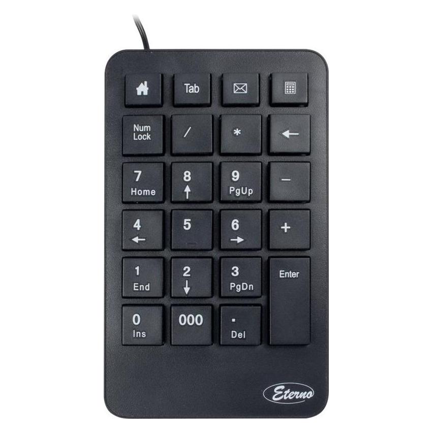 Intertech Inter-Tech KB-120 Numerische Tastatur Universal USB (Nummernblock, Kabelgebunden) (88884110)