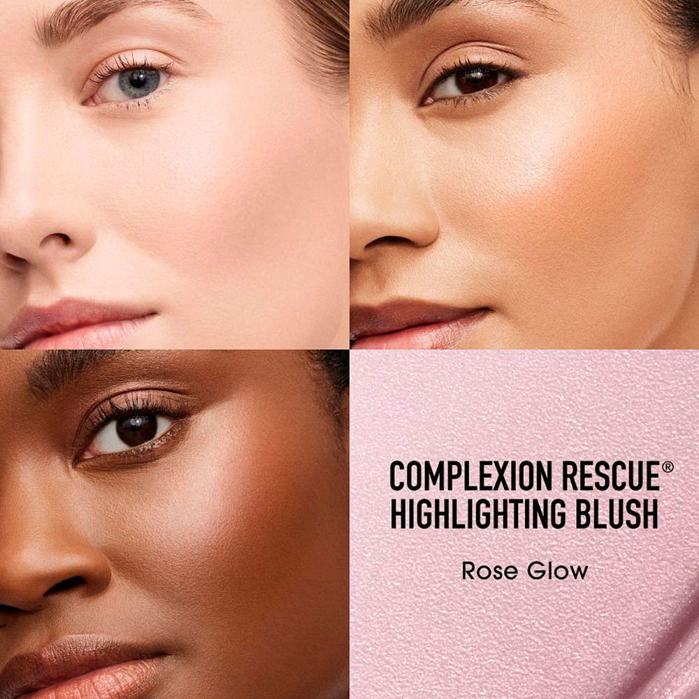 bareMinerals Complexion Rescue Highlighting Blush blush gel-crème illuminant #Rose Glow