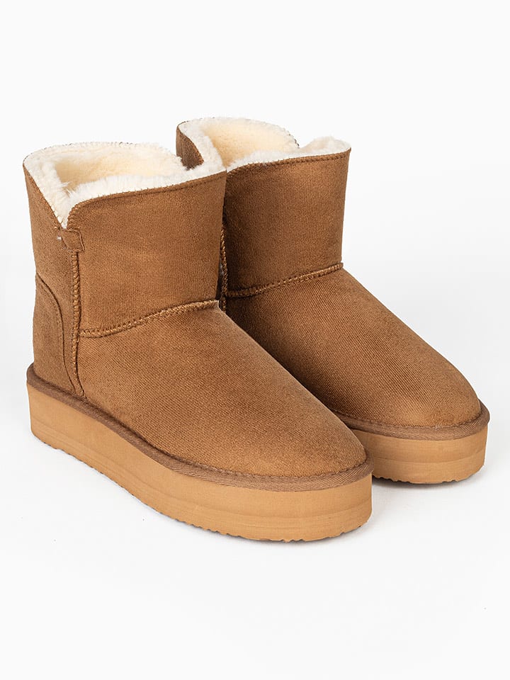 Blackfield Winterboots "Bellevue" in Hellbraun - 40