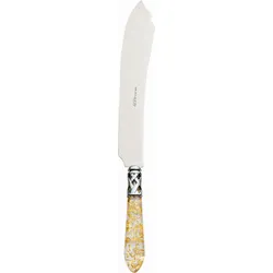 Aladdin Tortenmesser 26 cm, gold-stahlfarben