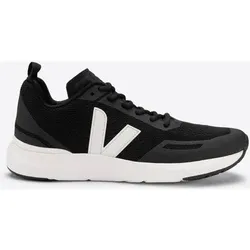 VEJA Herren Freizeitschuhe IMPALA ENGINEERED-MESH BLACK_CREAM, Größe 38 in Schwarz Schwarz