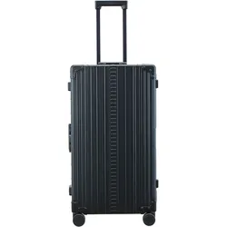 Aleon Traveler International 4-Rollen Trolley 77 cm, Koffer, Schwarz