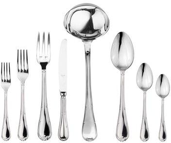 Mepra Raffaello Flatware Set - 43 Pieces - Stainless Steel