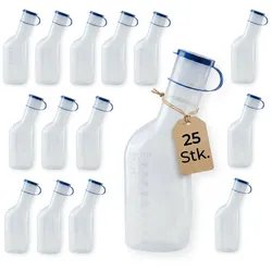 Medi-Inn Urinflasche PP 1000 ml, für Männer, milchig 25 Stück