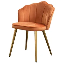 ESSZIMMERSTUHL SALLY Kupfer Velvet