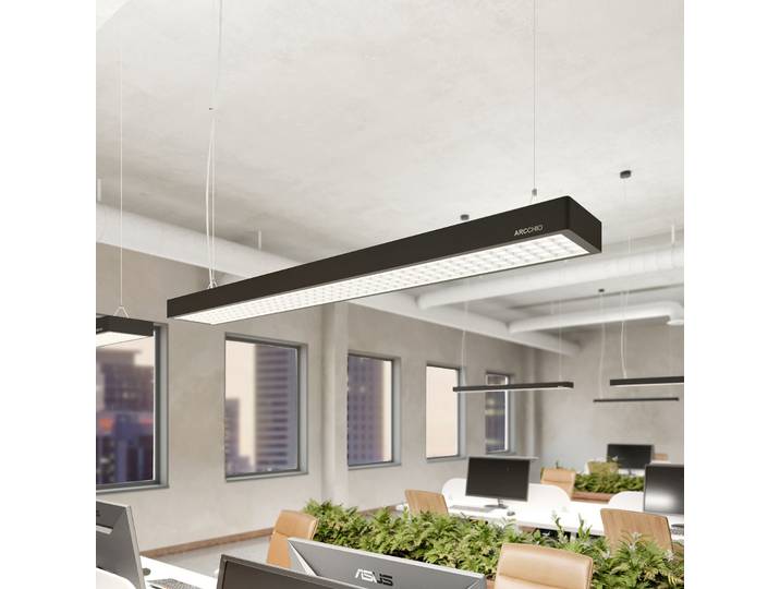 Susi Suspension Black - Arcchio - Bureau / espaces de travail - Moderne - Aluminium - À ampoule unique