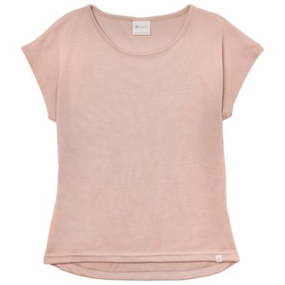 Engel - Women's Shirt überschnittene Schulter - Merinoshirt Gr 34/36 rosa