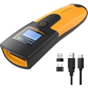 Inateck Barcode-Scanner BCST-48_black, kabellos, USB, Bluetooth, Funk, 2D Imager, Handscanner