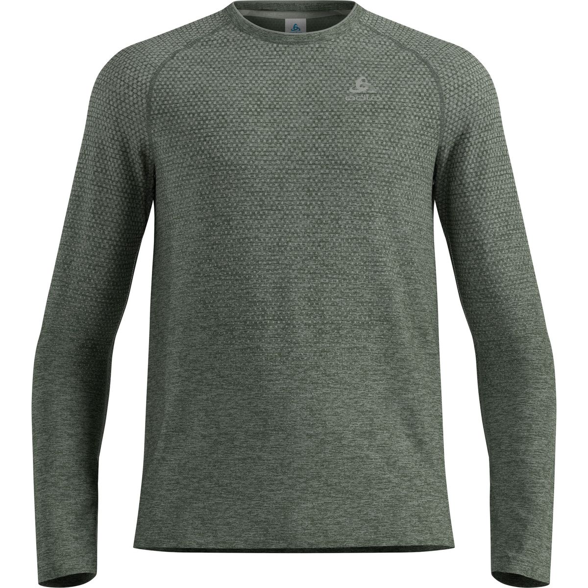Odlo The Essentials Seamless Long Sleeve Running T-shirt shadow melange (11003) XL 313932-11003-XL