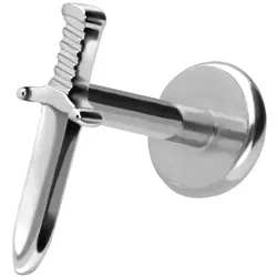 Titan Labret mit Push Fit SCHWERT