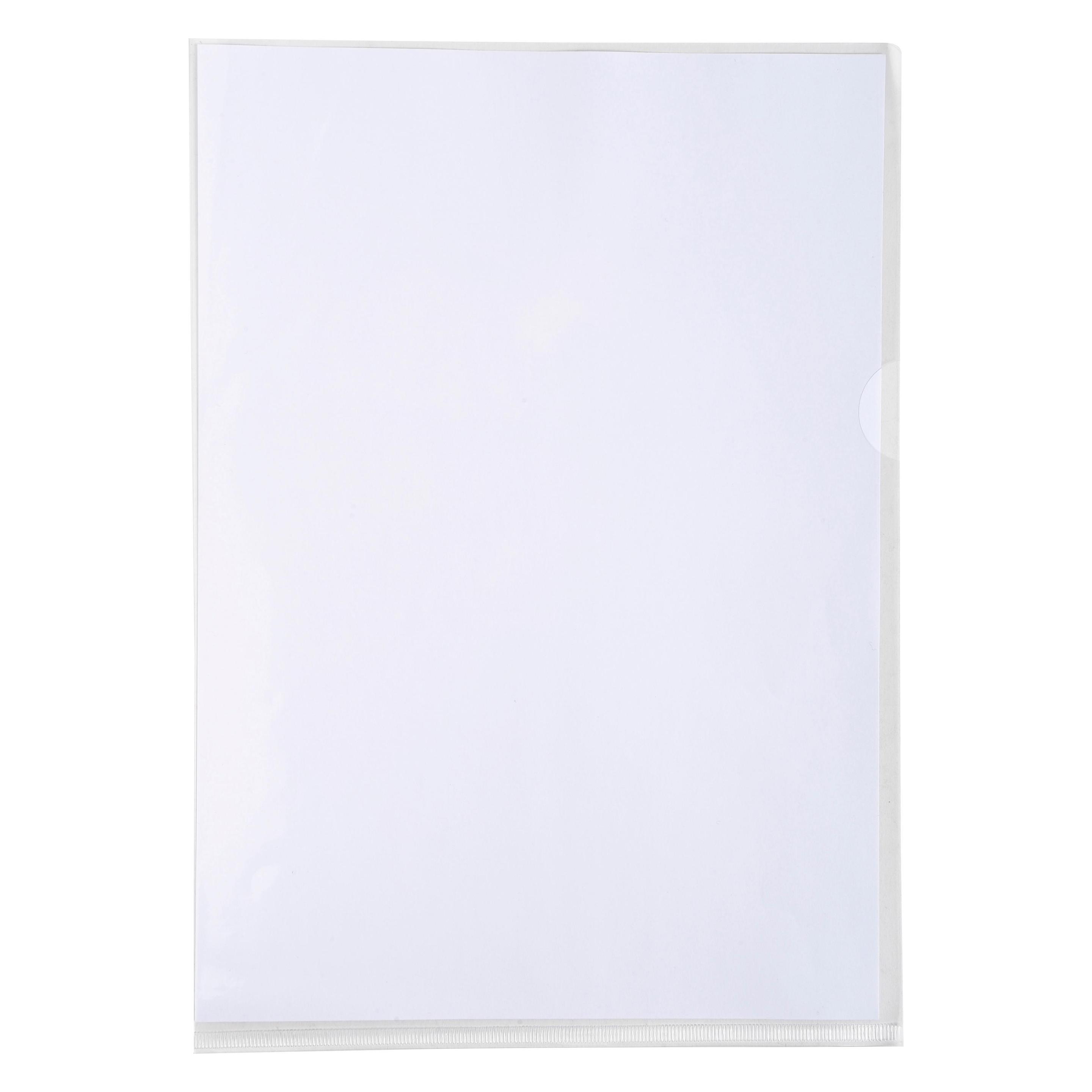 Exacompta Sichthülle Advanced A4, 100 Stück, Transparent (A4) (56111E)
