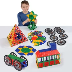 Polydron Basis Megaset - 456 Teile