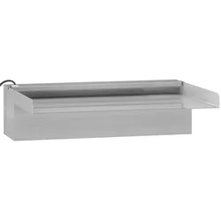 vidaXL Wasserfall-Element mit RGB LEDs Edelstahl 30 cm