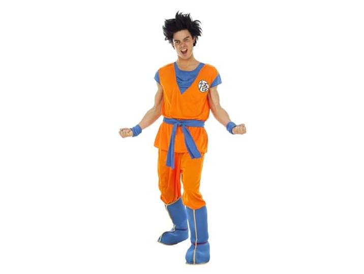 Chaks - Goku Saiyajin-kostuum voor heren, anime, cosplay